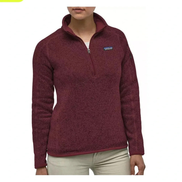 Patagonia Better Sweater in Pink Red, size small - Picture 1 of 5